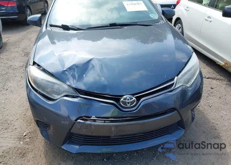 2015 Toyota Corolla Le из США, поврежденный, VIN 2T1BURHE7FC366778